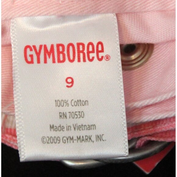 NWT 2010 Gymboree Tulip Garden Bermuda Shorts sz 9 Pink Ribbon Belt Bow Pocket - Picture 5 of 6